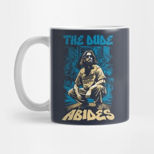 The Dude Abides 90's Rap Hip-hop Style Funny Big Lebowski Mug